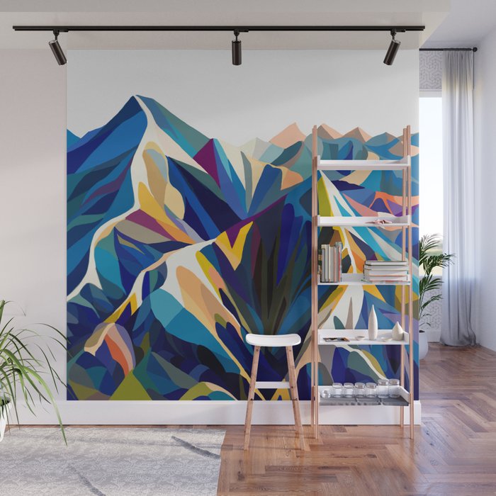 Mountains cold Wall Mural Gallery Image 1