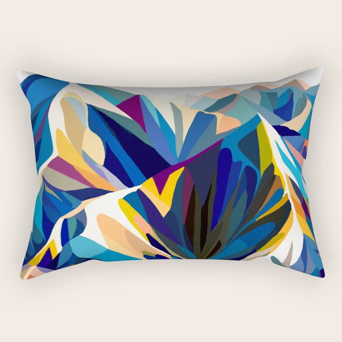 Mountains cold Rectangular Pillow Gallery Image 2