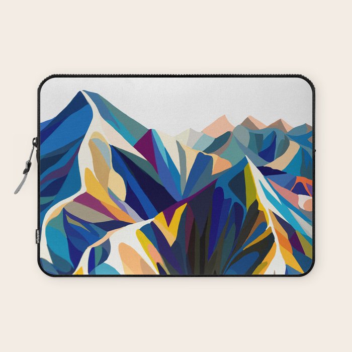 Mountains cold Laptop Sleeve Gallery Image 1