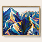 Mountains cold Serving Tray Gallery Image 1