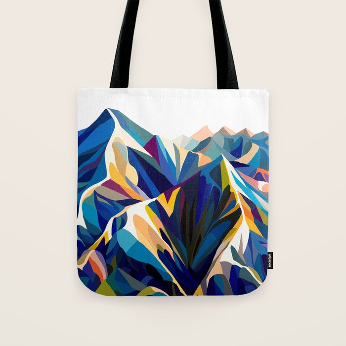 Mountains cold Tote Bag Gallery Image 1