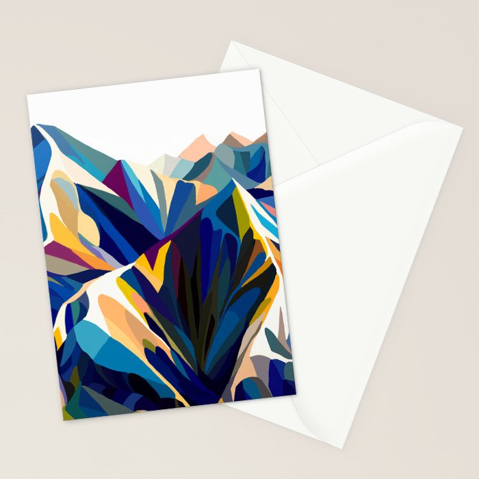 Mountains cold Stationery Card Gallery Image 2