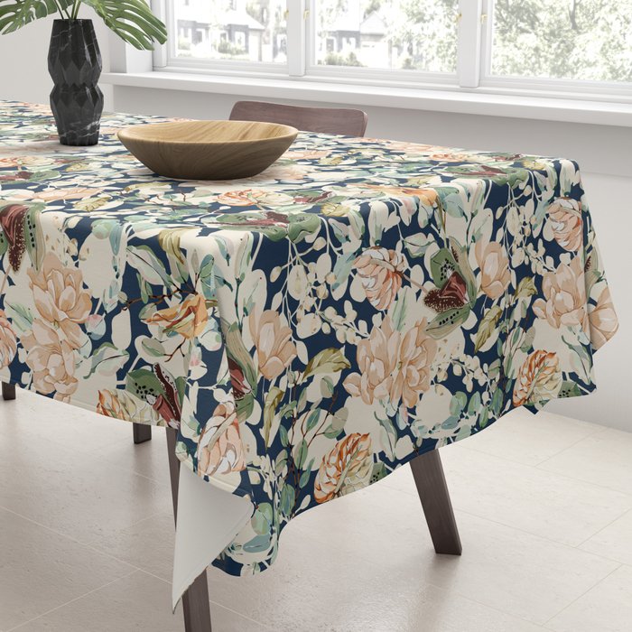 Lush colorful exotic garden D Tablecloth Gallery Image 3