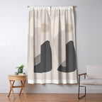 Abstract Minimal Shapes 26 Window Curtain Gallery Image 5