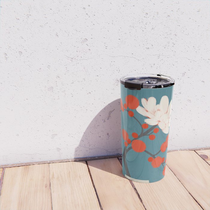 JAPANESE VASE Travel Mug Gallery Image 4
