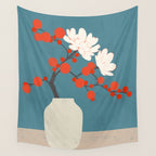 JAPANESE VASE Wall Tapestry Gallery Image 4