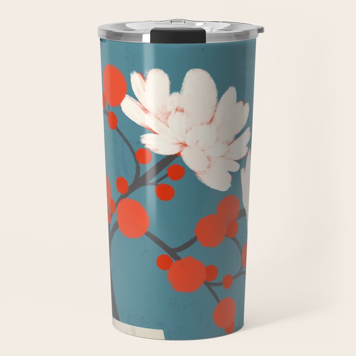 JAPANESE VASE Travel Mug Gallery Image 1