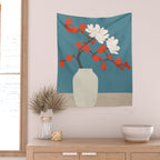 JAPANESE VASE Wall Tapestry Gallery Image 2