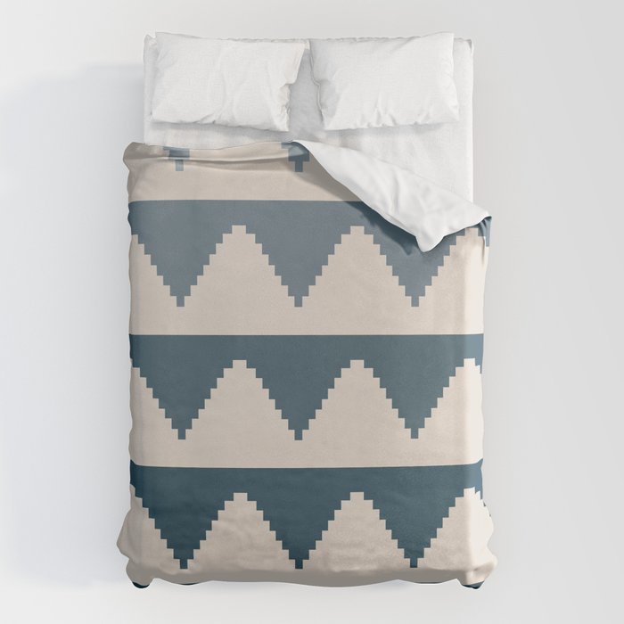 Pyramids Blue Gradient Duvet Cover Gallery Image 6