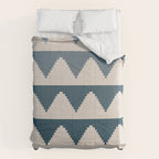 Pyramids Blue Gradient Comforter Gallery Image 6