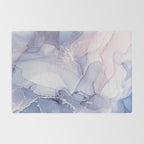 Abstract Blue Pink Purple Art Print By LandSartprints Rug Gallery Image 2