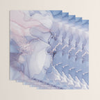 Abstract Blue Pink Purple Art Print By LandSartprints Wrapping Paper Gallery Image 3