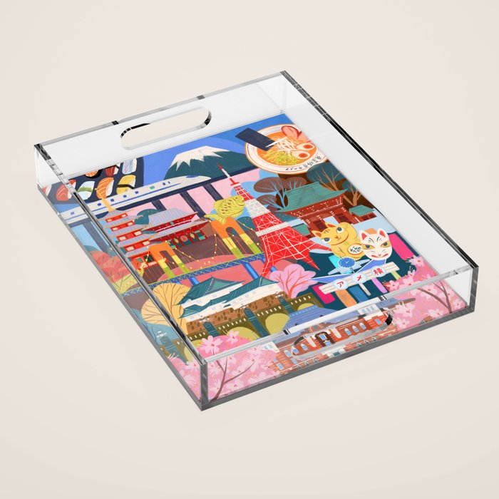 Tokyo Acrylic Tray Gallery Image 1