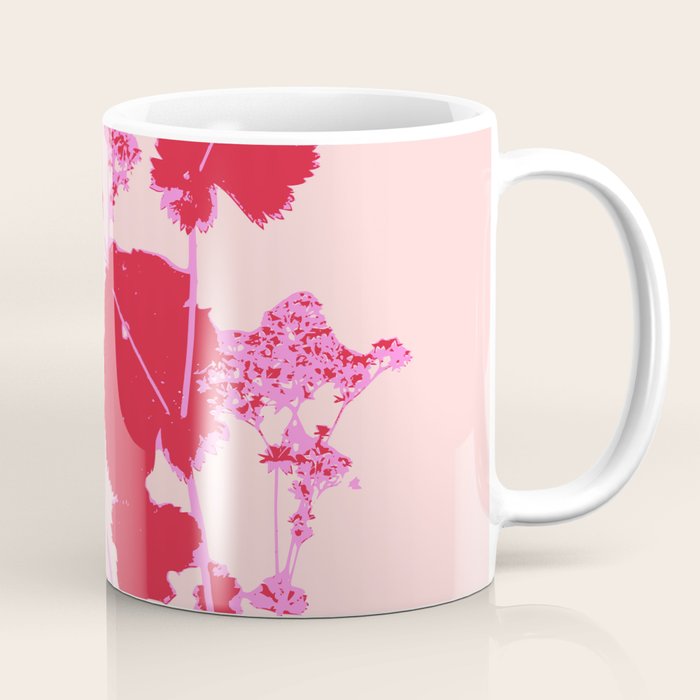 Plant based happyness lady's-mantle still life Coffee Mug Gallery Image 1