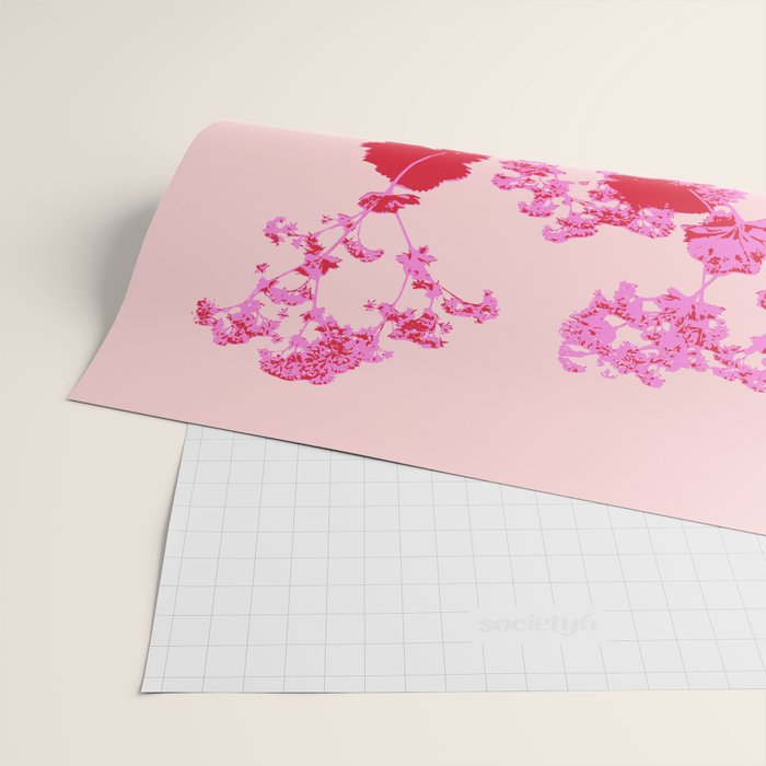 Plant based happyness lady's-mantle still life Wrapping Paper Gallery Image 2