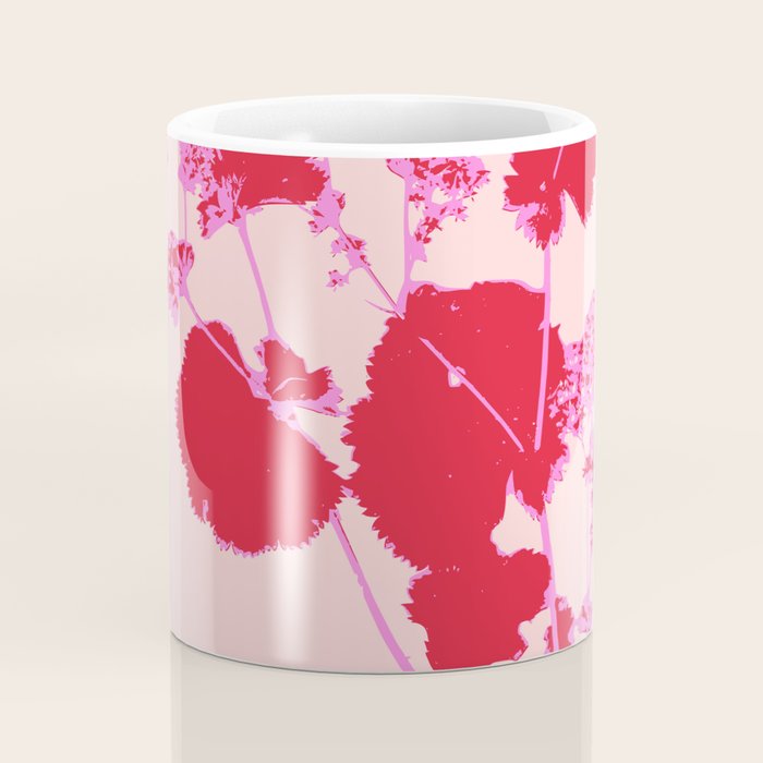 Plant based happyness lady's-mantle still life Coffee Mug Gallery Image 4