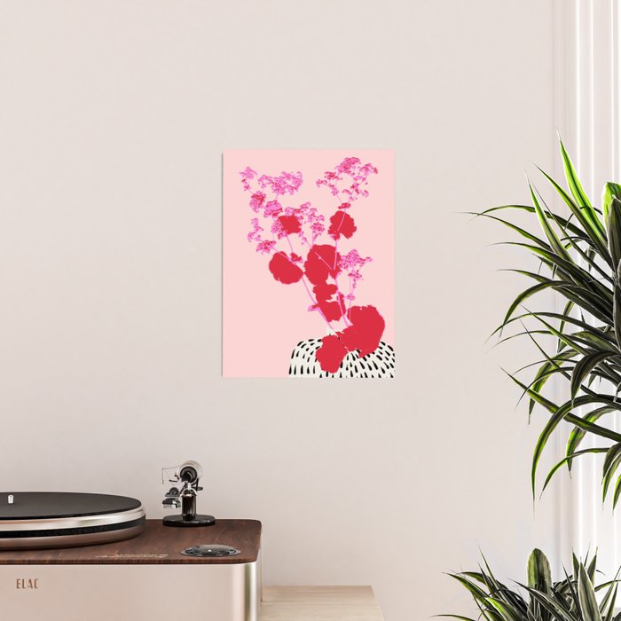 Plant based happyness lady's-mantle still life Poster Gallery Image 2