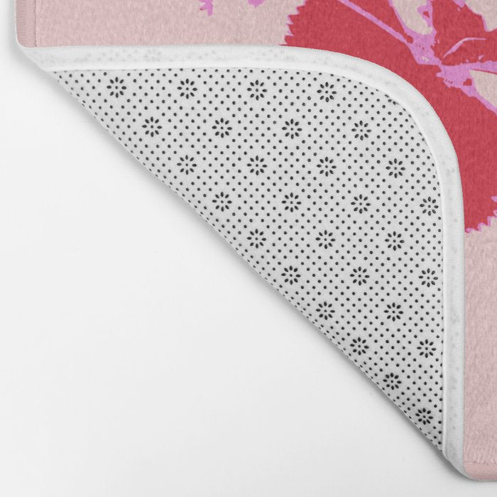Plant based happyness lady's-mantle still life Bath Mat Gallery Image 2