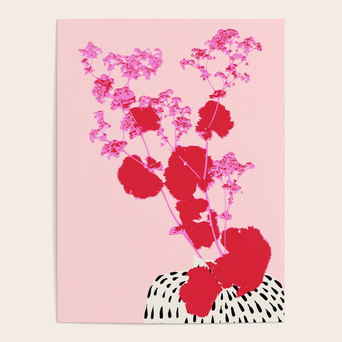 Plant based happyness lady's-mantle still life Poster Gallery Image 1