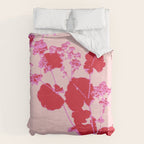 Plant based happyness lady's-mantle still life Duvet Cover Gallery Image 6