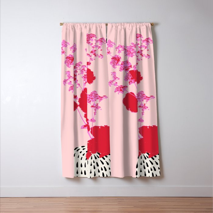 Plant based happyness lady's-mantle still life Window Curtain Gallery Image 3