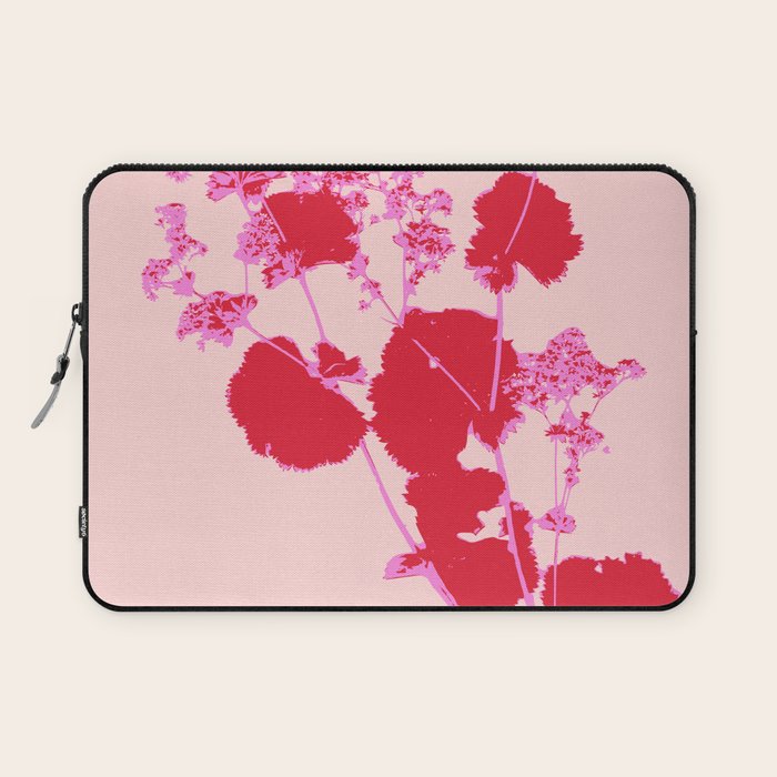Plant based happyness lady's-mantle still life Laptop Sleeve Gallery Image 1