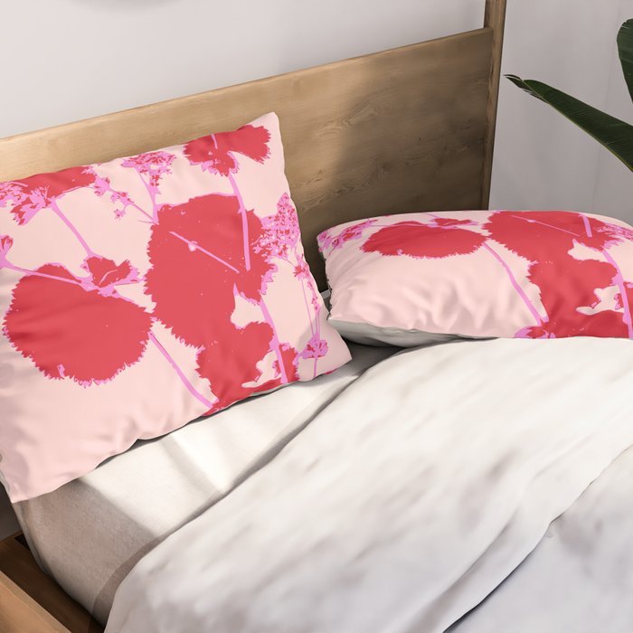 Plant based happyness lady's-mantle still life Pillow Sham Gallery Image 2