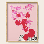 Plant based happyness lady's-mantle still life Serving Tray Gallery Image 1