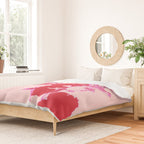 Plant based happyness lady's-mantle still life Duvet Cover Gallery Image 2