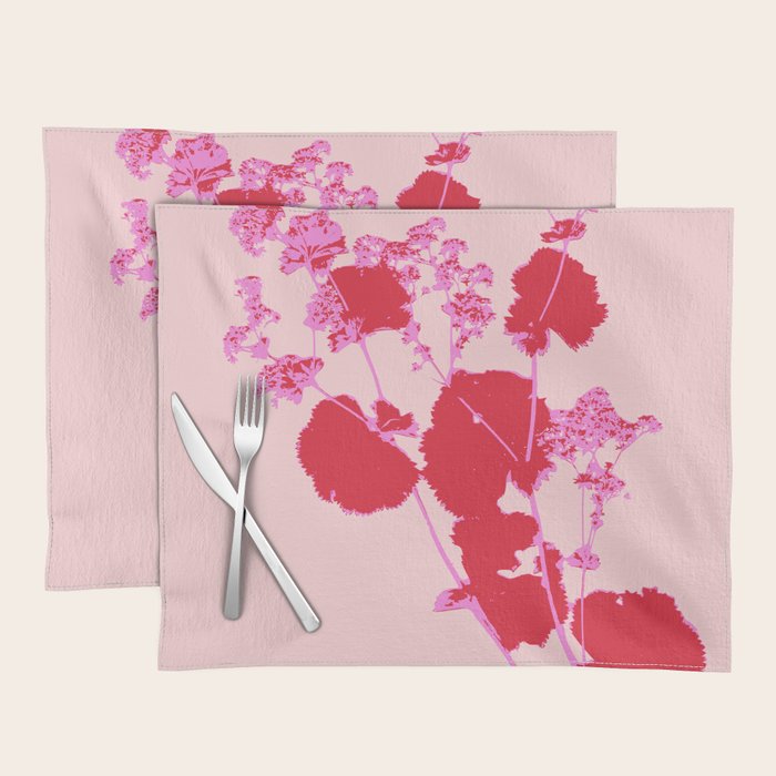 Plant based happyness lady's-mantle still life Placemat Gallery Image 1