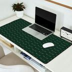 Dragonfly Pattern X Earthy Green Desk Mat Gallery Image 2