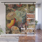Ernst Haeckel Sea Anemones Vintage Illustration Wall Mural Gallery Image 1