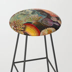 Ernst Haeckel Sea Anemones Vintage Illustration Stool Gallery Image 2