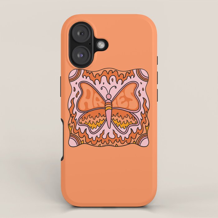 Aries Butterfly iPhone Case Gallery Image 1