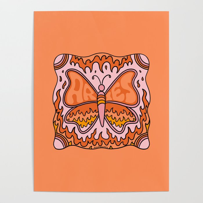 Aries Butterfly Poster Gallery Image 4