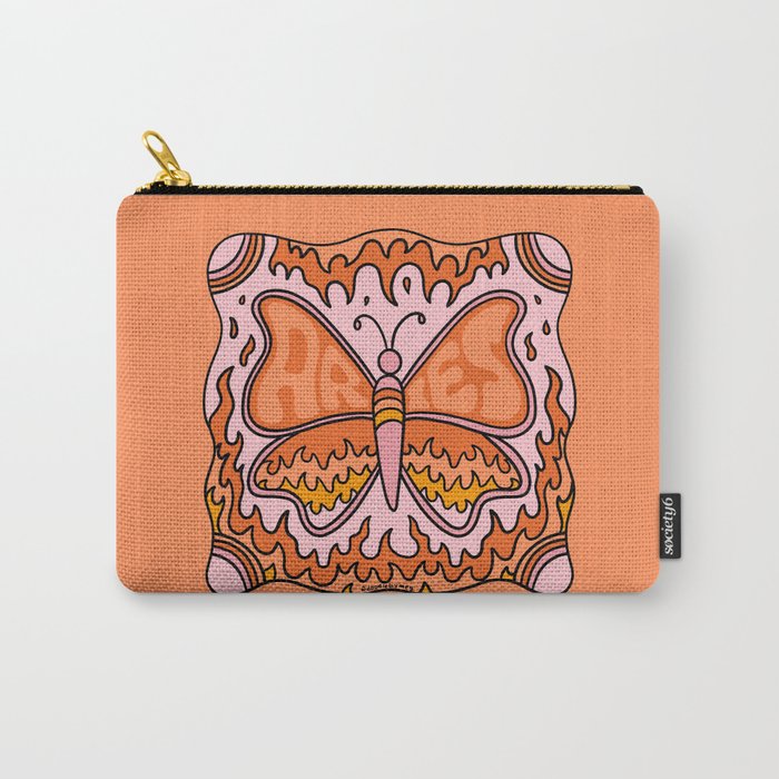 Aries Butterfly Carry All Pouch Gallery Image 1