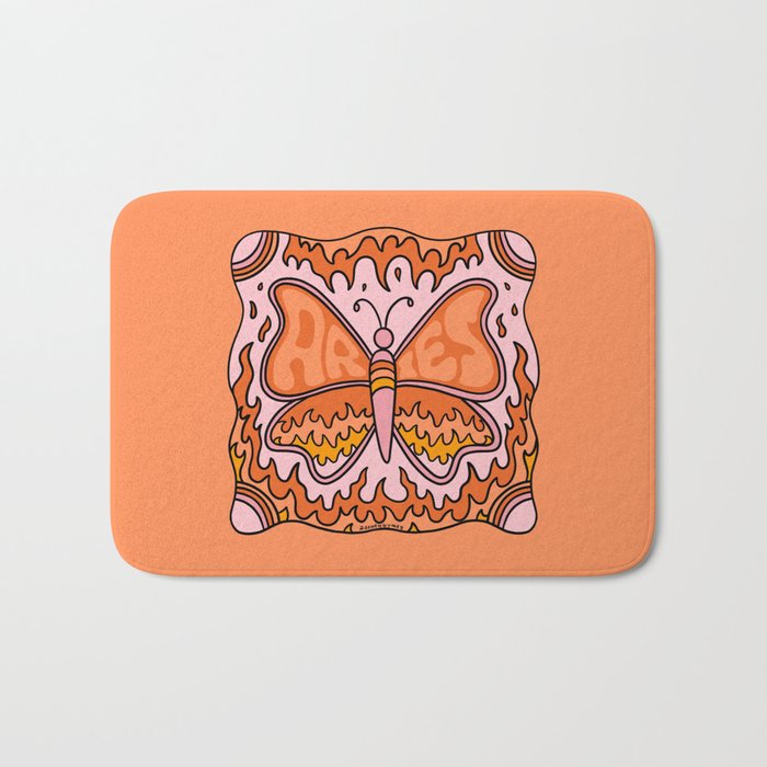 Aries Butterfly Bath Mat Gallery Image 1