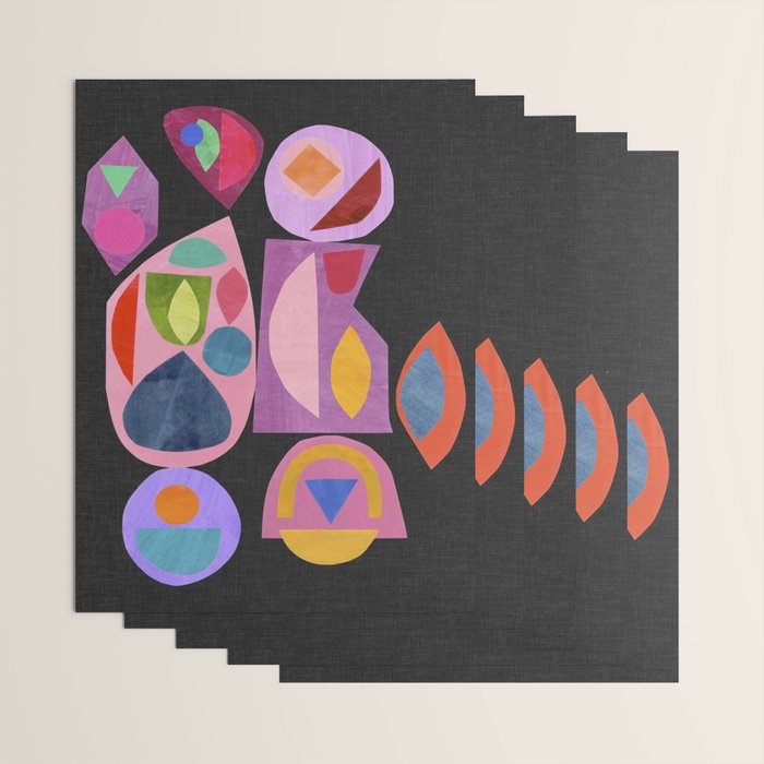 Midnight Mirror Wrapping Paper Gallery Image 3