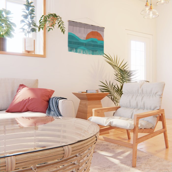 pink skies & surf Wall Hanging Gallery Image 2