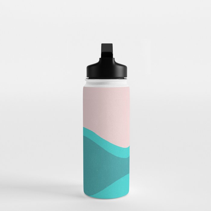 pink skies & surf Water Bottle Gallery Image 3