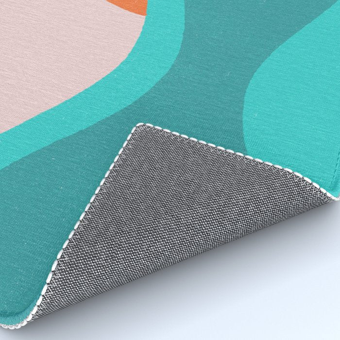 pink skies & surf Rug Gallery Image 4
