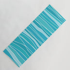 Blue Ocean Waves Yoga Mat Gallery Image 1