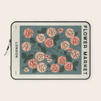 Flower Market No. 7 Laptop Sleeve Gallery Image 1
