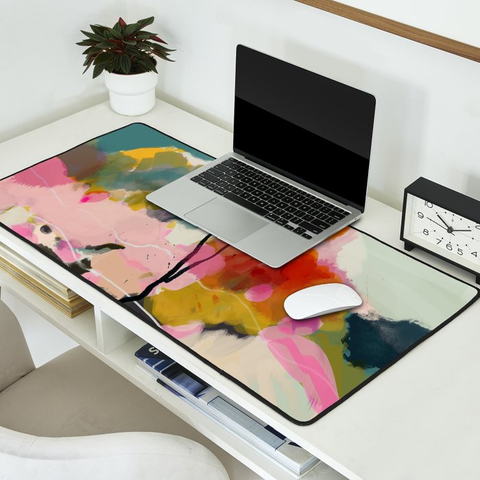 paysage abstract Desk Mat Gallery Image 2