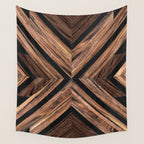 Urban Tribal Pattern No.3 - Wood Wall Tapestry Gallery Image 4