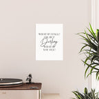 What If I Fall? Oh, but Darling, What If You Fly? Poster Gallery Image 2