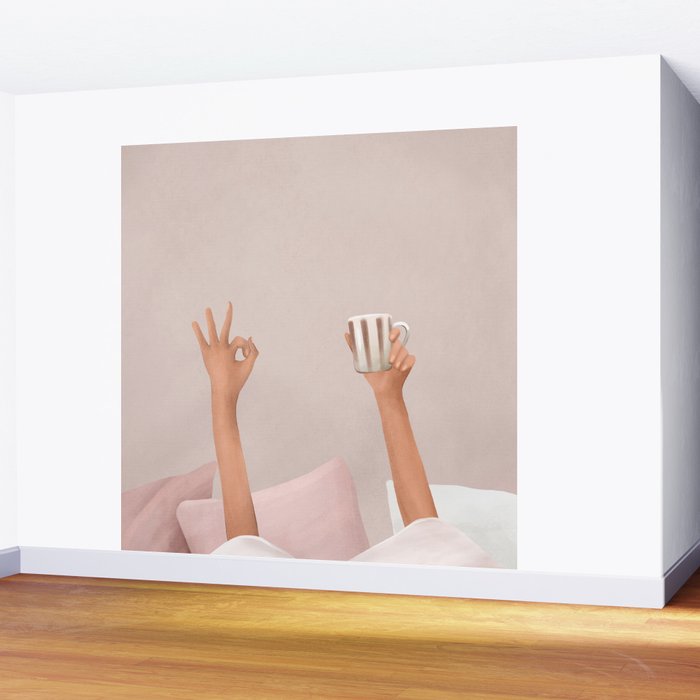 Morning Coffee II Wall Mural Gallery Image 2