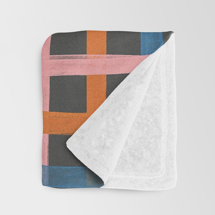Dark plaid pattern Throw Blanket Gallery Image 3
