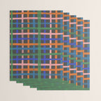 Dark plaid pattern Wrapping Paper Gallery Image 3