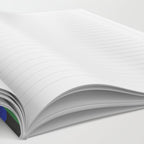Dark plaid pattern Notebook Gallery Image 2